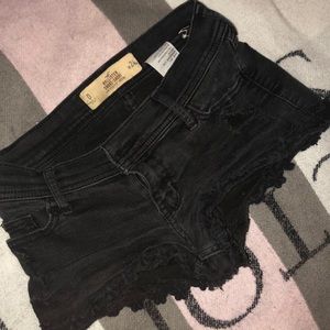 Hollister black shorts
